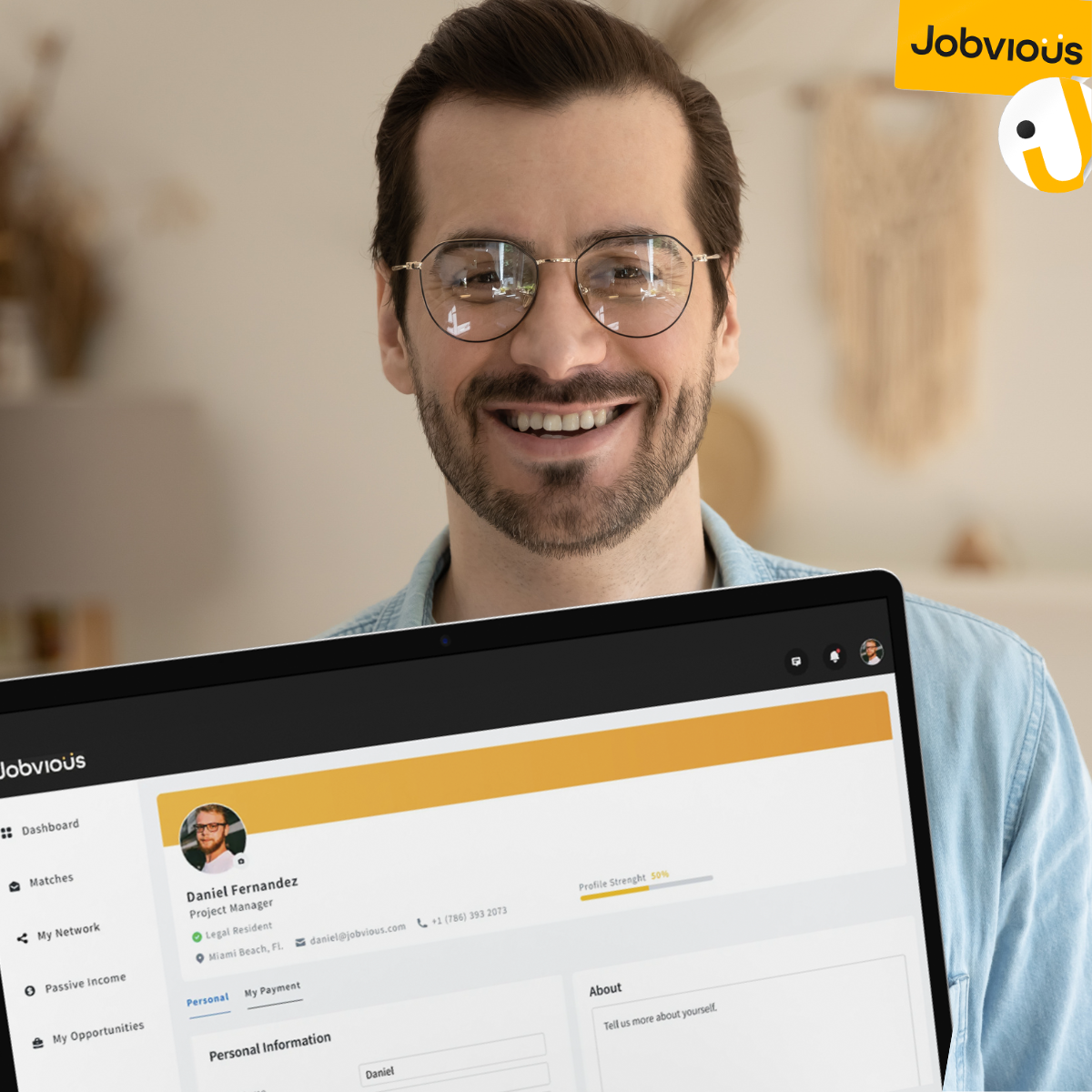 How to make your profile SHINE on Jobvious!